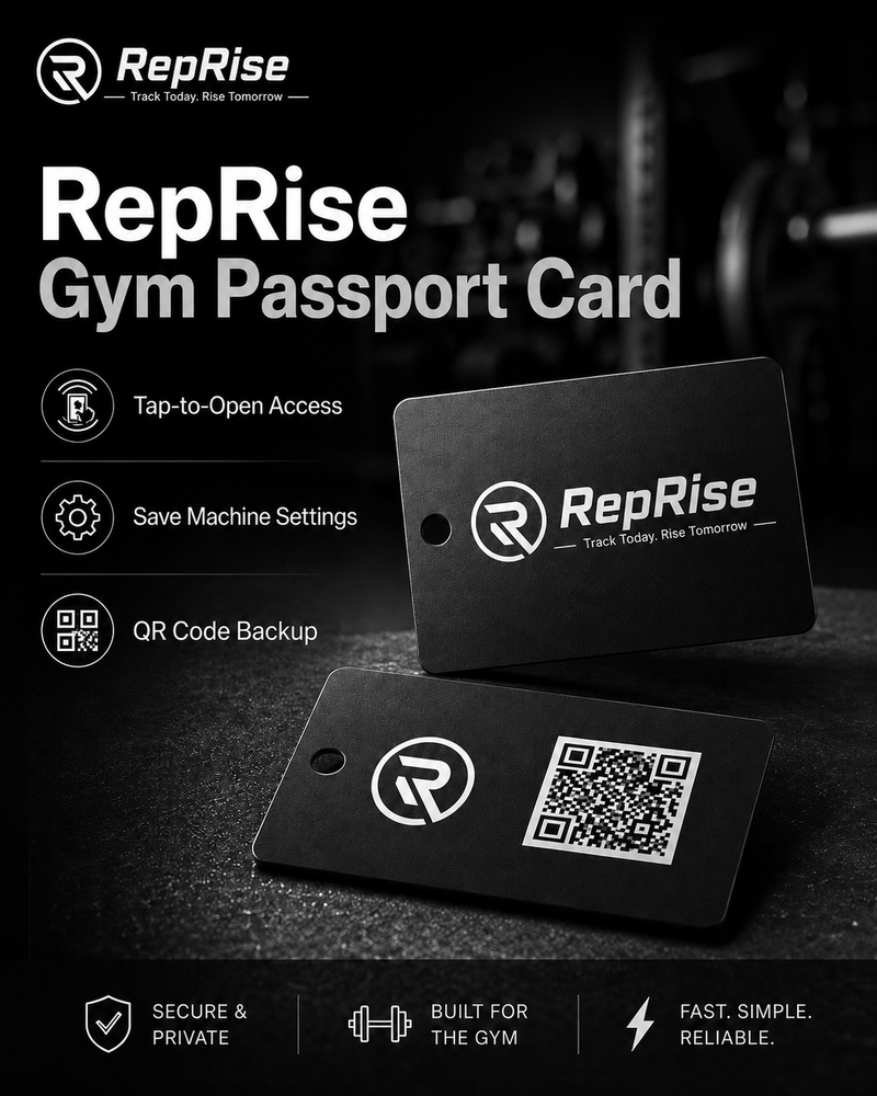 RepRise Gym Passport Card
